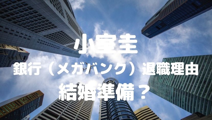 小室圭 前職の銀行退職理由は眞子様との結婚準備 東京三菱ufj ソロモンnews