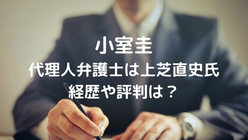 小室圭の代理人弁護士は誰 噂の上芝直史氏はやっぱり凄腕 評判についても ソロモンnews