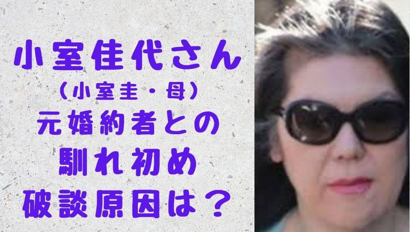 小室佳代 小室圭 母 の元婚約者の職業は 馴れ初めや破談原因とは ソロモンnews